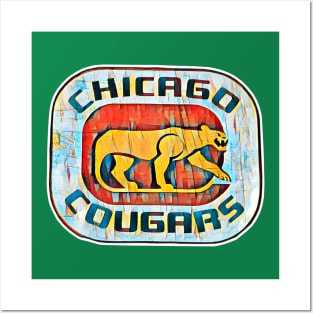 Chicago Cougars Hockey Posters and Art